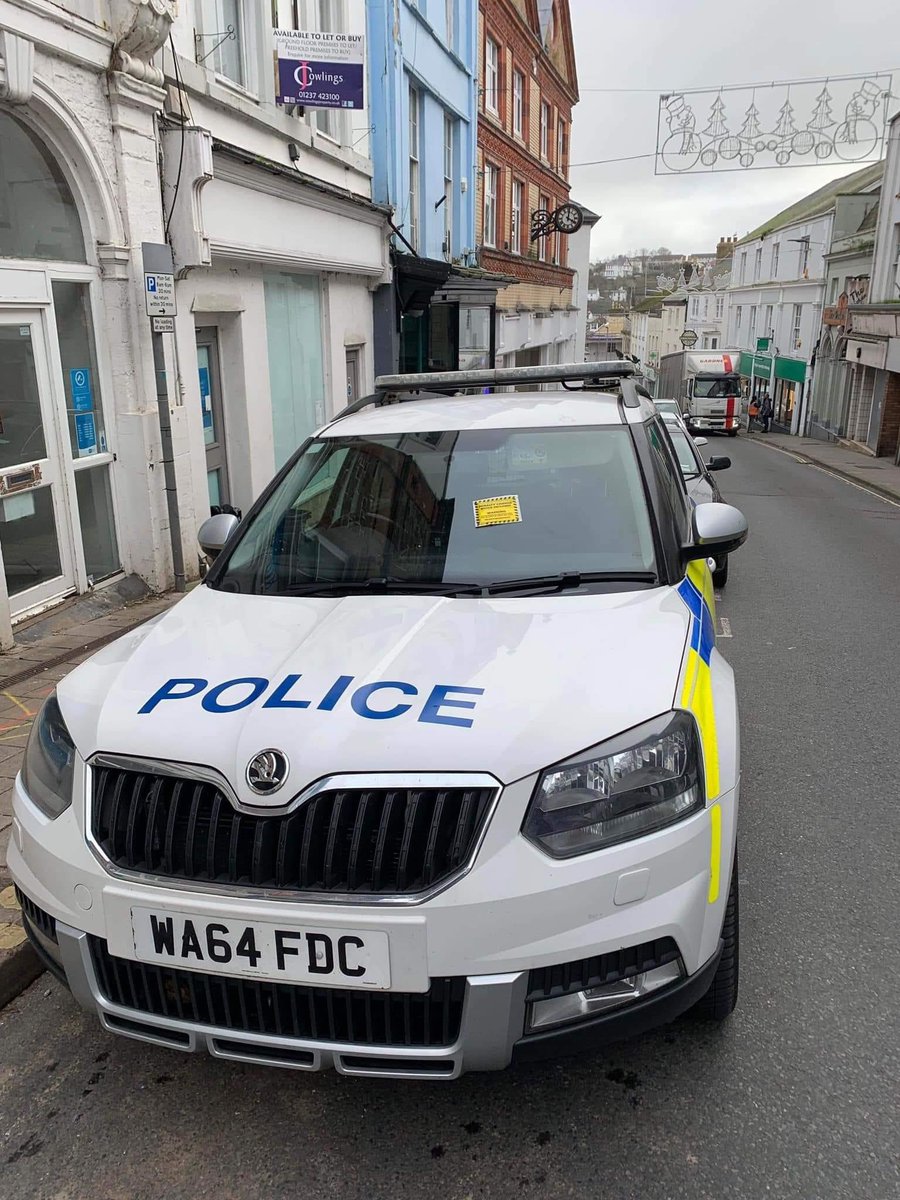 Can somebody at @torridgedc please have a word with the Civil Enforcement Officer who thinks this is community minded. Regardless of the rules/exemptions or interpretation, it is morally wrong to issue a PCN to a @NWDevonPolice vehicle. #NotImpressed