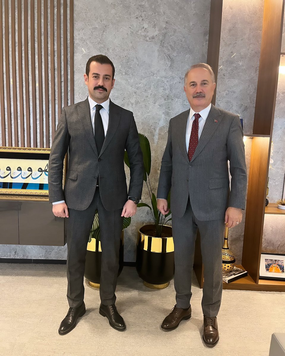 Vakıfbank Genel Müdürü Sayın Abdi Serdar Üstünsalih beyi ziyaretimiz..🇹🇷