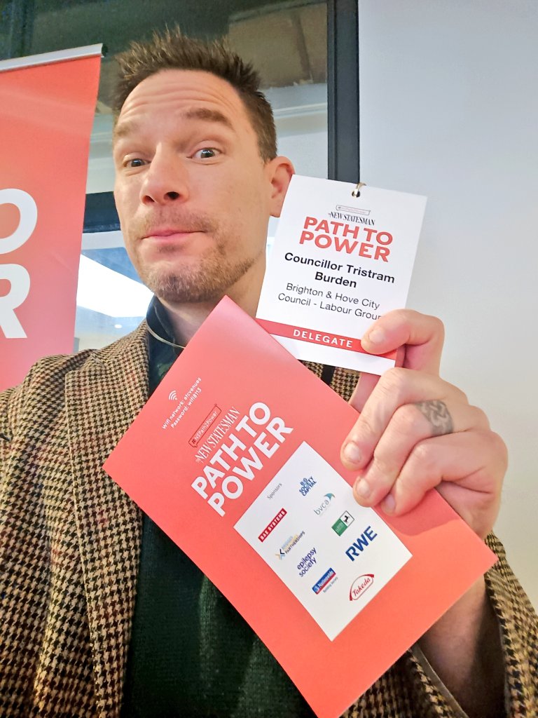 TristramBurden's tweet image. Great to attend the New Statesman&apos;s Path to Power as a delegate, today.

One clear message emerges: Labour are the next government in waiting - today we&apos;re discussing policy, transferring power, and pulling levers in all the right places @uklabour @newstatesman #NSPath2Power