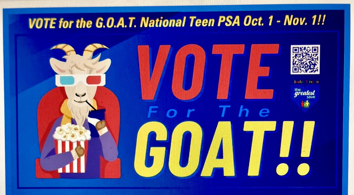 asmith_south's tweet photo. The Greatest Save recently held a vote to decide the Greatest National PSA winner of all time.  GDVC graduate Taylor Gendron is officially the G.O.A.T. ! She is currently studying Film at the University of Hartford and we are so proud of her! https://t.co/Gxrt9dWGGU