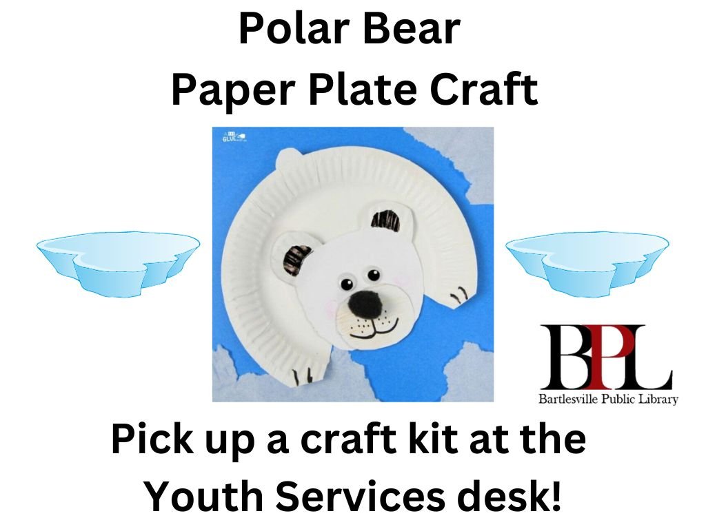 #BPLibraryLife #kidscraft #polarbear