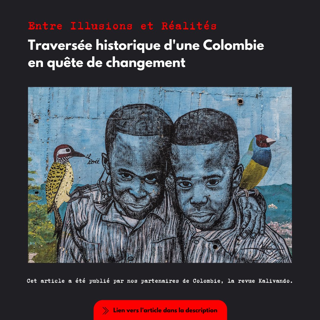 Colombie : Gouvernance, soulèvements, et quête de paix. Plongez dans  une actualité complexe, entre promesses rompues et lueur d'espoir.  
revuelespritlibre.org/democratie-et-…
#revuelespritlibre #colombie #GustavoPetro #PazTotal