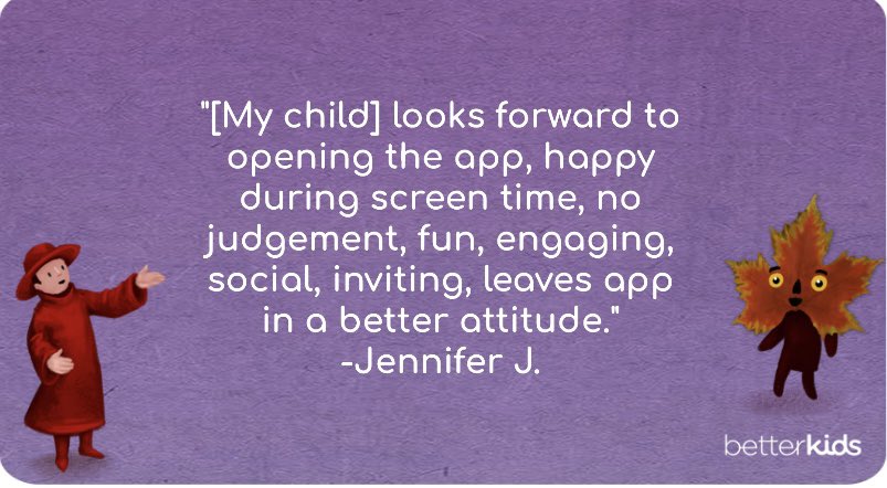 BKidsEdu's tweet photo. We love hearing parents' feedback on Wisdom: The World of Emotions! Thank you Jennifer for sharing your child's positive experience with Wisdom! #SEL #Socialemotionalskills #Parenting #Educators #Kidsapps #Wisdomgame #Learningthroughplay #Kidsactivities https://t.co/Hjmpj6b4wY