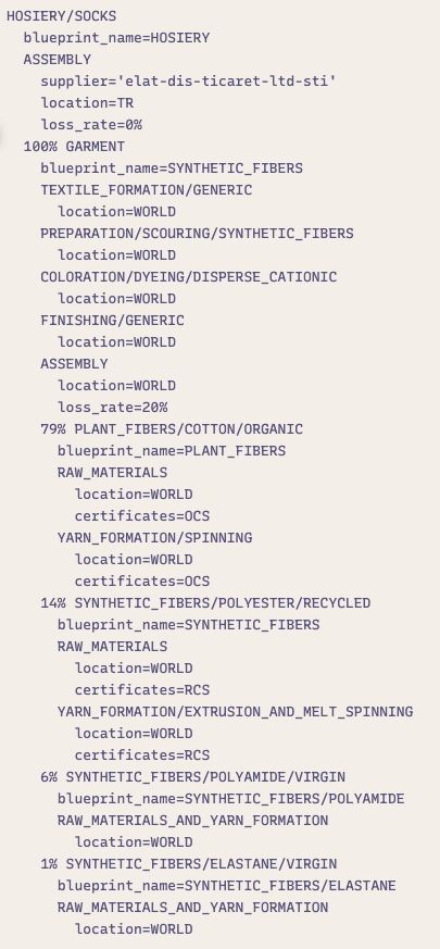 Carbonfact (@carbonfact) on Twitter photo Ever wonder what's hanging in your Christmas stocking?๐๐งฆ 
Turns out, it's not just gifts and goodies โ it's also a surprising amount of data! 
Here is a sock described by Carbonfact's data model ๐ Ever wonder what's hanging in your Christmas stocking?๐๐งฆ 
Turns out, it's not just gifts and goodies โ it's also a surprising amount of data! 
Here is a sock described by Carbonfact's data model ๐