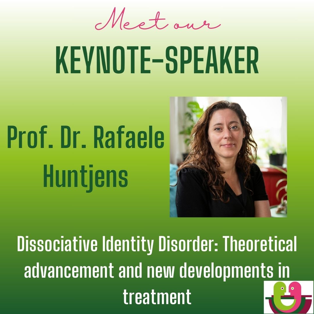 We are pleased to announce our next keynote: @RafaeleHuntjens Professor of Experimental Clinical Psychology at the university of Groningen; Fellow of the “Fellow of the International Society for the Study of Dissociation” (honorary membership category) in 2016 #dpk2024