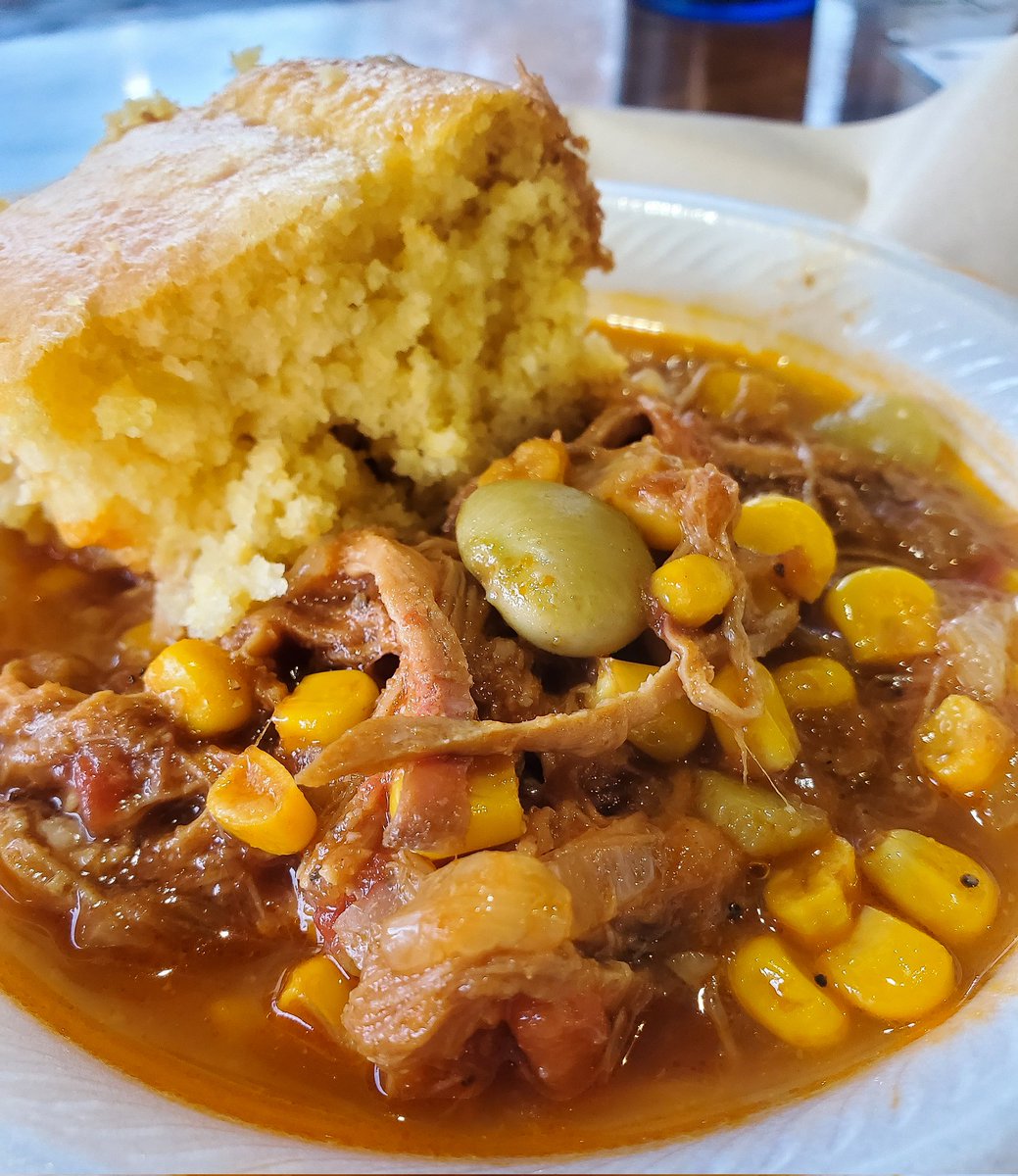 Keep warm with our Brunswick Stew and Honey Queso Cornbread! Beware-it's got a kick!

#legendssmokehouseandgrill #legends #eatlocal #bbqfood #brunswick #brunswickstew #visitclarksvilletn #tennessee #bbqwithatwist #family #fyp #ForYou #viral #brrr #staywarm #clarksvilletn