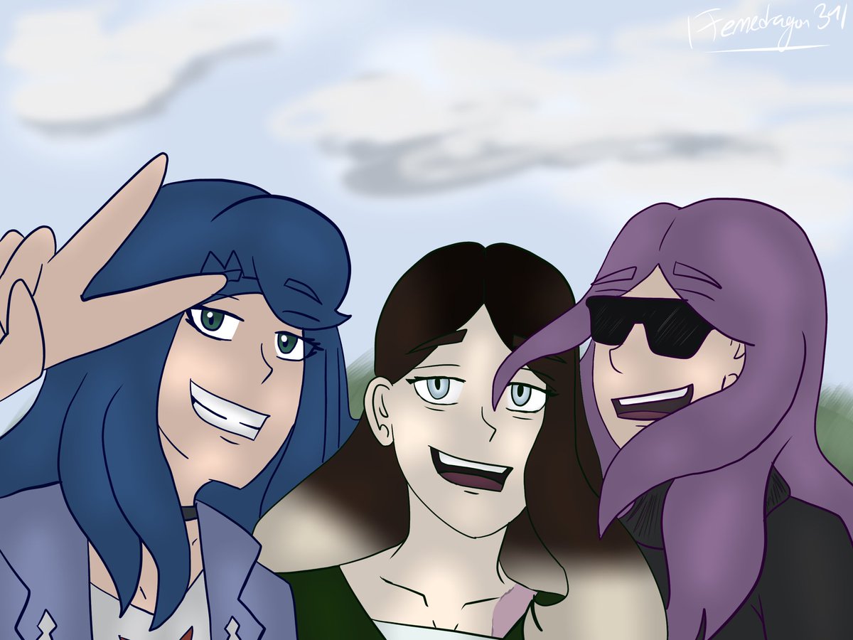 dusk_phoenix's tweet image. @spikemuxx @Postwixx 

PHOTO RETAKE TIME! 💙💚💜

#pokemon #pokemonoc #pokemonocs