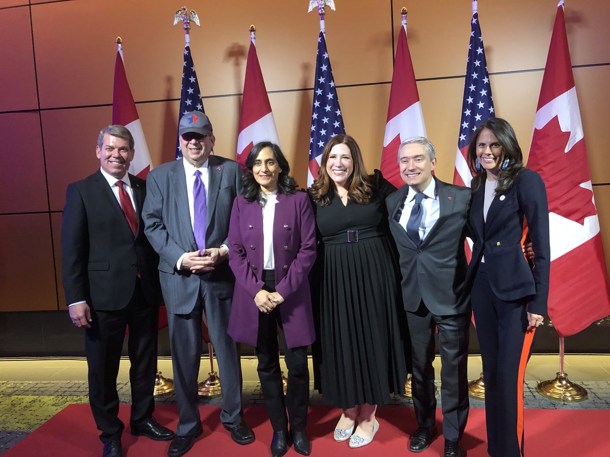 An excellent evening among friends with <a href="/cabc_co/">Canadian American Business Council (CABC)</a>, toasting to the great alliance between the United States and Canada, to the friendship between Americans and Canadians, and the spirit that binds us together.