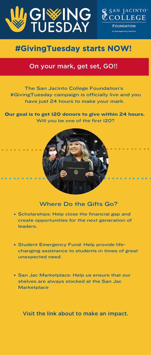 San Jacinto College Foundation tweet media