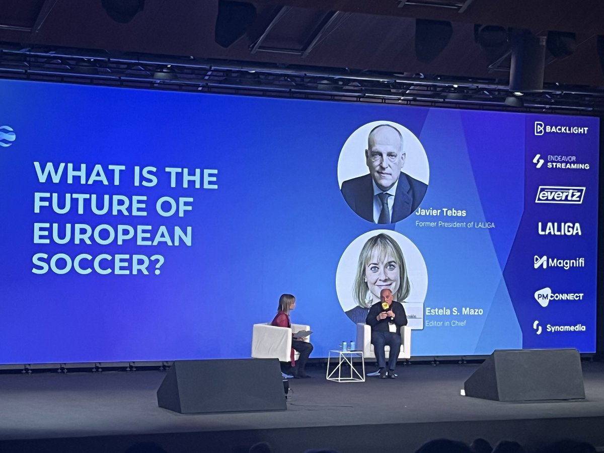 Good 1st day at <a href="/SportsPro/">SportsPro</a> Madrid. Discussion about importance of storytelling, connecting sport into culture, working with athletes, the importance of creativity to engage audiences and the growth in FAST channels as a means to reach and monetise new audiences. #SPMadrid23