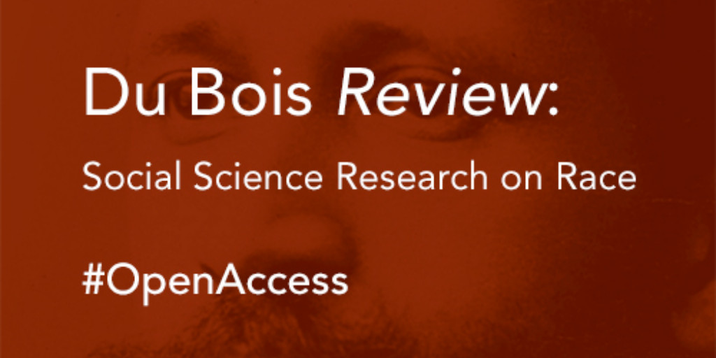 CUP_PoliSci's tweet photo. The #OpenAccess articles from Du Bois Review: Social Science Research on Race (@DuBoisReview) can be found here -
https://t.co/y90CogxfZW
#DBR20 https://t.co/6QhESx9qtw