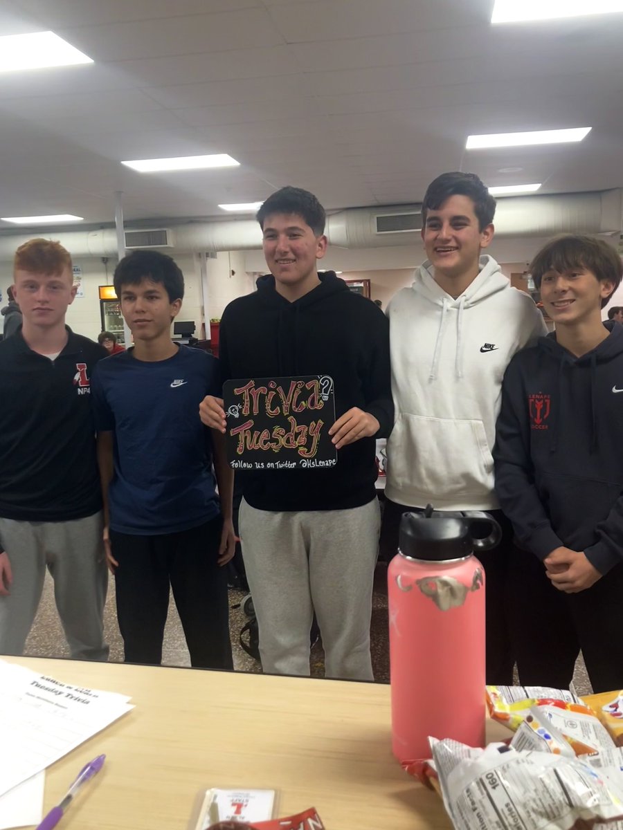 DECA Themed Trivia Tuesday!! Congrats to the winners!! 😎😎