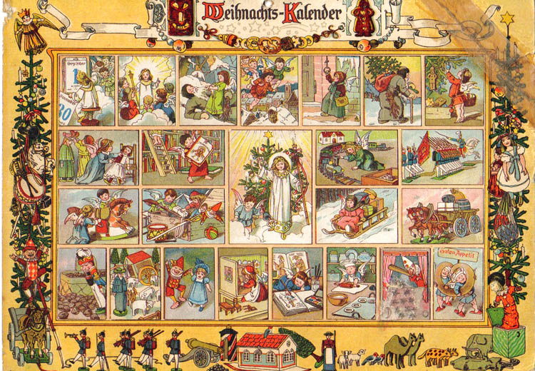 🕯 #CeJourLà  1er dimanche de l'Avent, période de 4 semaines qui précède Noël !
🤗Peut-être avez-vous déjà entamé votre #calendrierdelavent  le 1er décembre ?
🧐 Connaissez-vous l'origine de cette #tradition ? Elle remonte au XIXe siècle 👉 bit.ly/Origines_Calen…