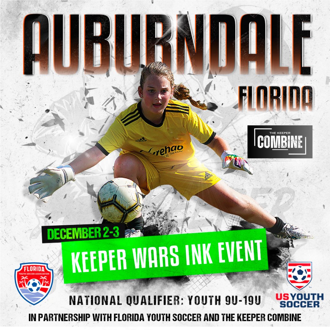 Last call for Florida is here! 🚨 New participants will qualify for our National Championship event!

Register your keeper here: keeperwarsink.com/florida-decemb…

#keeperwarsink #nationalqualifier #fearthekeeper #kwi #goalkeeperevent #goalkeeperworld #torwart #goalkeeping