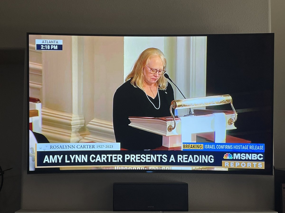“Goodbye darling, until tomorrow. Jimmy.”

Not gonna lie, daughter Amy Carter reading one of Former President Jimmy Carter’s letters to Rosalynn got me😢😭.

#RosalynnCarter #jimmyCarter