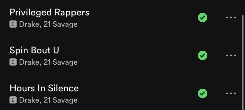 This 3 song run is crazy