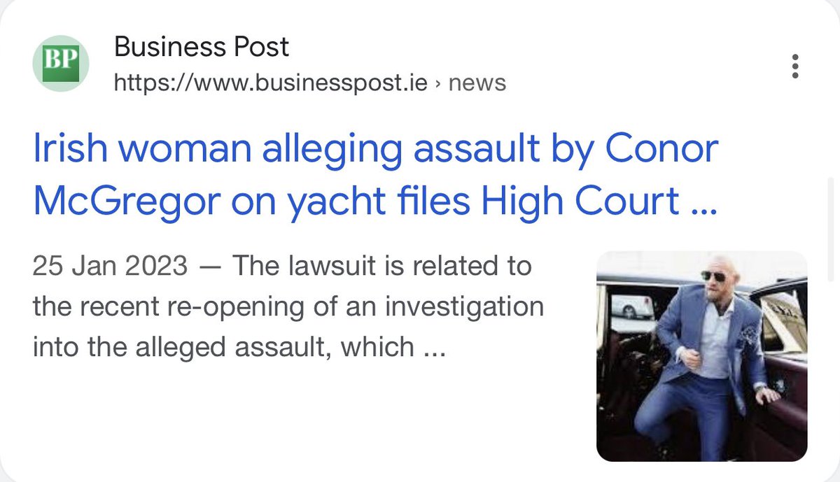 So Conor McGregor, who’s before the court for driving offences and has been accused separately of Rape and Assault, is worried about Migrants potently committing criminal acts?🤔

We’re being lecture by McGregor on criminal behaviour.. Seriously! 😂
