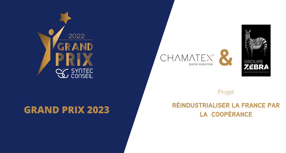 [LIVE] #GrandPrixSyntecConseil | Le Grand Prix Syntec Conseil 2023, toutes catégories confondues est remporté par : Chamatex Group et <a href="/groupe_zebra/">Groupe Zebra</a>