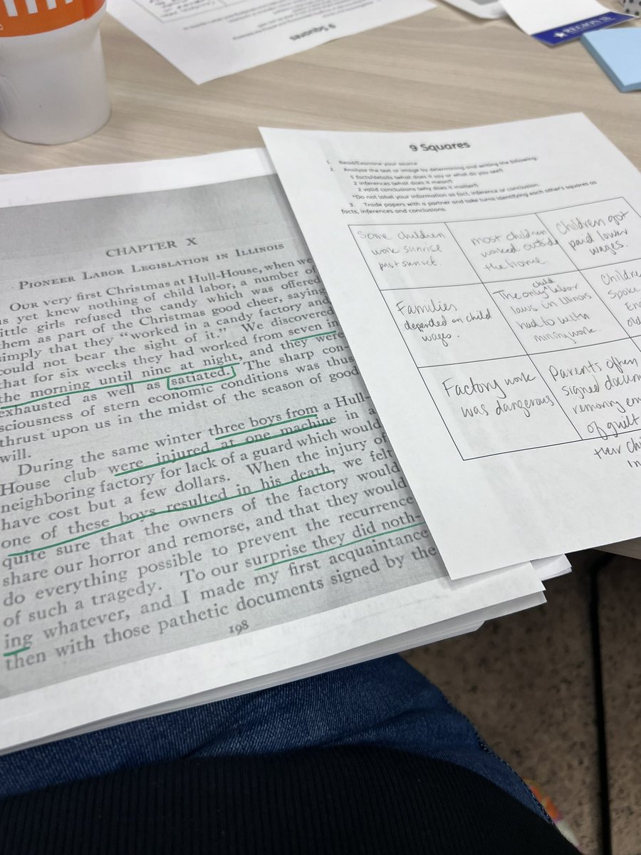 USHistCardenas's tweet photo. @region13 great training on Writing in Social Studies. Grateful for the opportunity to attend and bring these resources back to class and my district. @DVISD_OC @DVISD_SS https://t.co/GFGXRZLQgT
