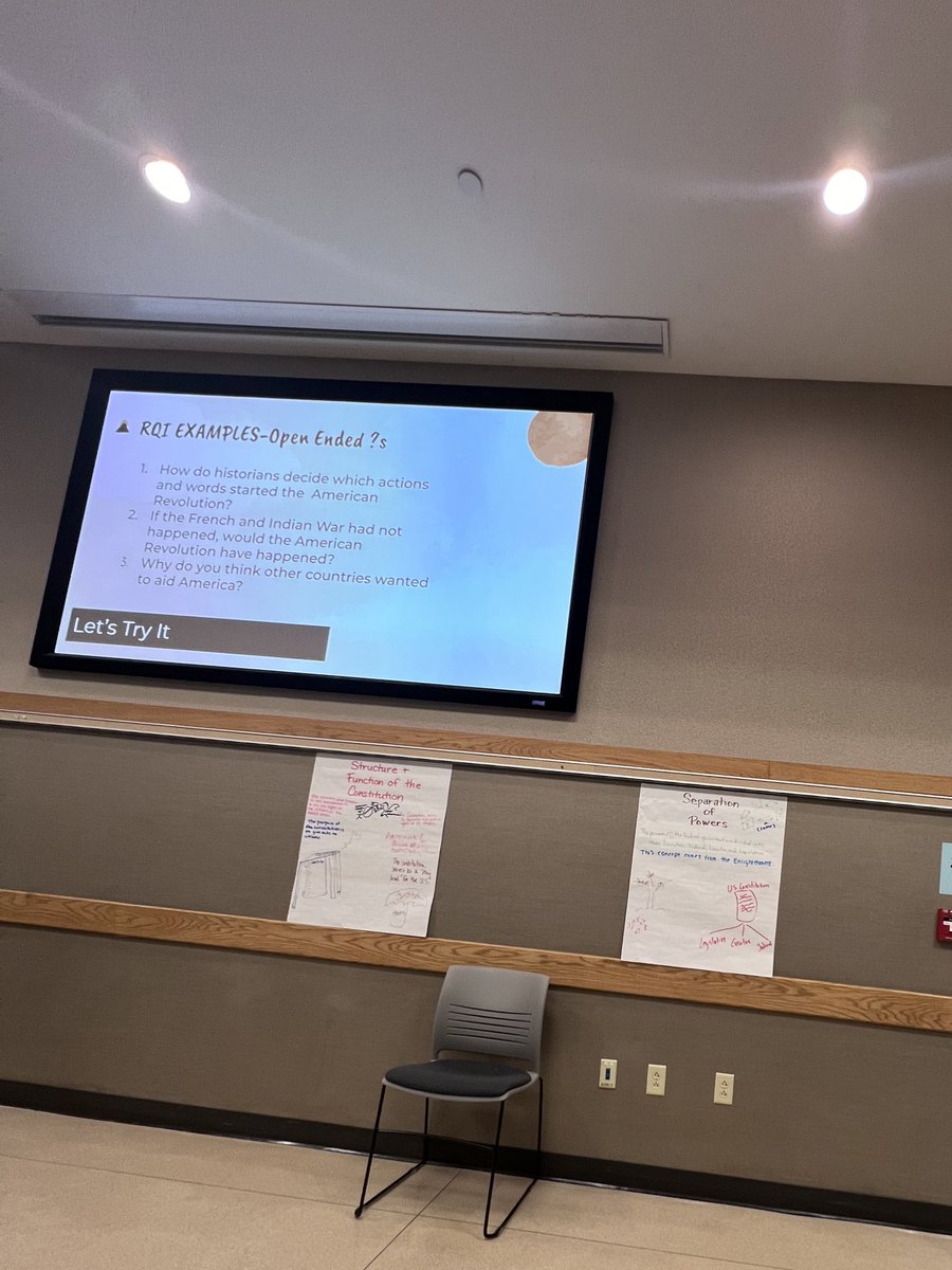 USHistCardenas's tweet photo. @region13 great training on Writing in Social Studies. Grateful for the opportunity to attend and bring these resources back to class and my district. @DVISD_OC @DVISD_SS https://t.co/GFGXRZLQgT