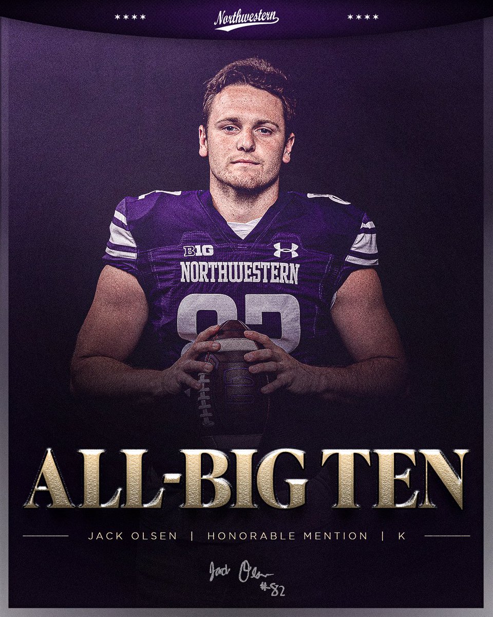 Northwestern Football tweet media