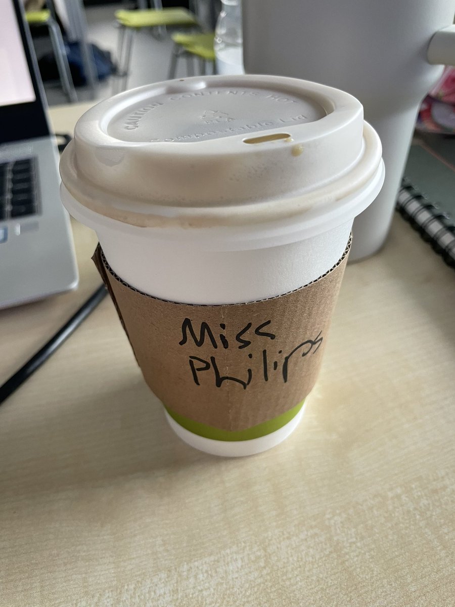 coffee delivered straight to my classroom? yes please! Same again tomorrow I hear! thank you to the Valley Coffee team ☕️ <a href="/BusinessCVHS/">CVHSBusiness&ICT</a>