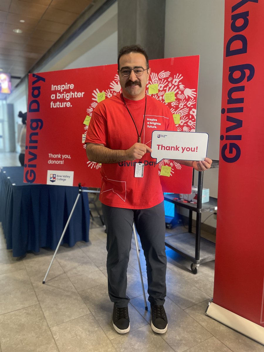 BowValley's tweet photo. Our third annual giving day is in full swing!
We encourage you to join us on the second floor of North Campus, where we will be actively spreading the word about #bvcgivingday
Inspire a brighter future.
Champion the way for students.
#bowvalleycollege #bvcnow https://t.co/UOg2mRN3Xg