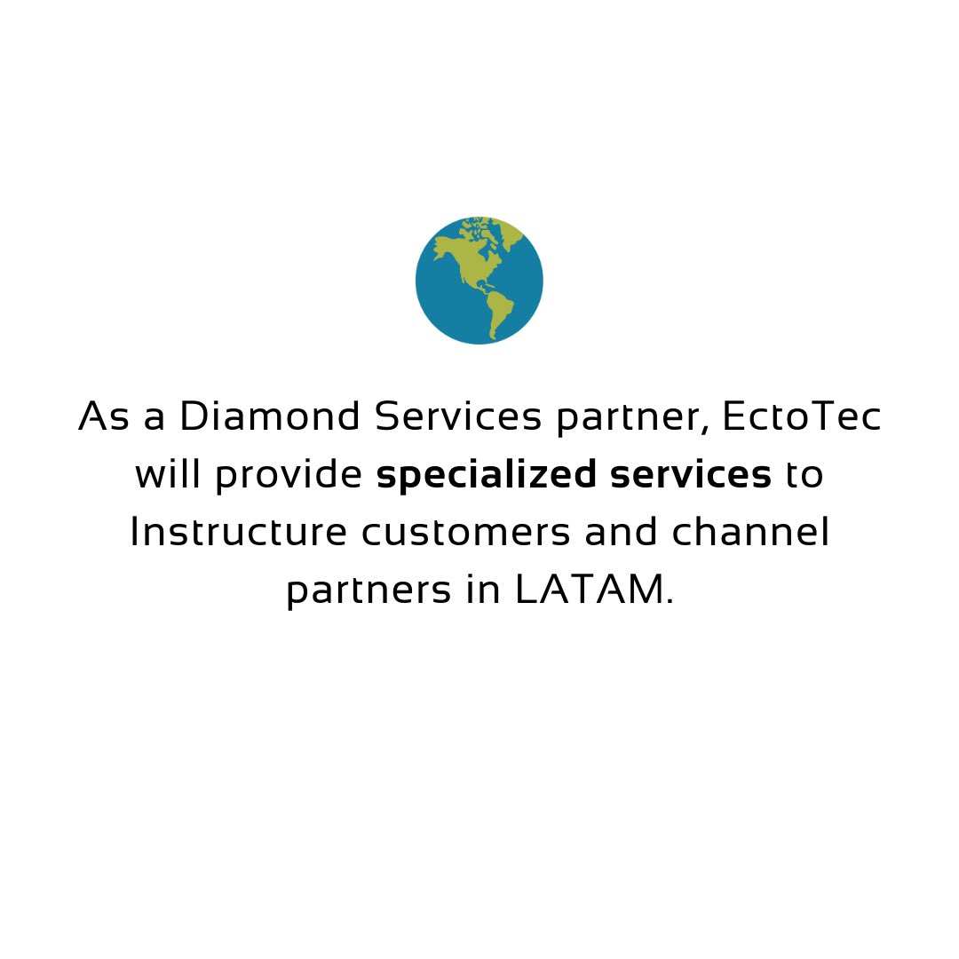 EctoTec's tweet image. Big news!!!📣✨

We are thrilled to share that EctoTec has become the first official Diamond Services Partner of @Instructure 💎

This partnership reinforces our commitment to contribute to educational innovation in a global landscape!  

#SomosEctoTec #DiamondServicesPartner