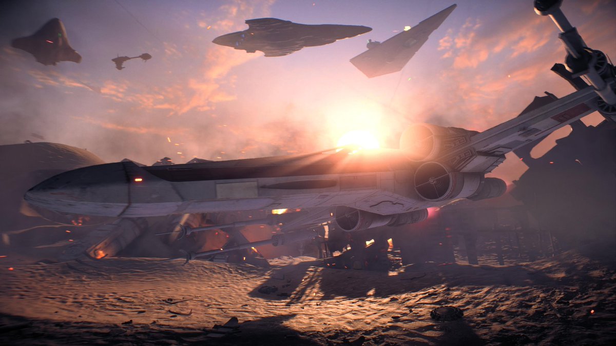 midlhon's tweet photo. Campaña terminada otra vez, menudo hilo más guapo siguieron no me canso de este juego 💙 #swbattlefrontII https://t.co/fbI8QqviD3