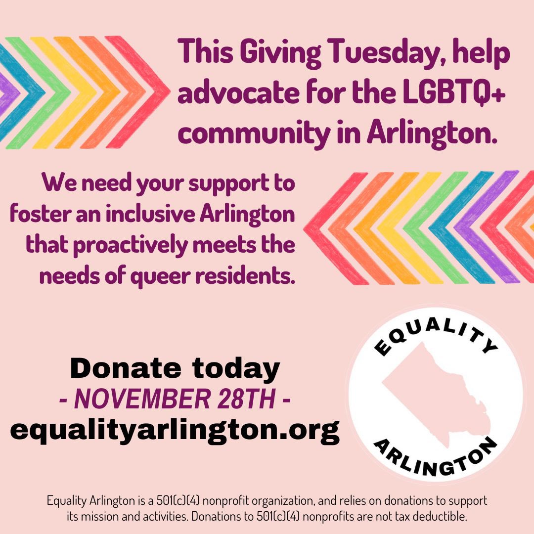 #GivingTuesday #QueerRights #Virginia