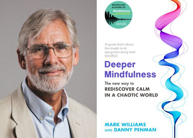 #MarkWilliams, celebrated author of countless books on #Mindfulness including 'Mindfulness - Finding Peace in a Frantic World' will be leading our usual graduate Monday evening. Contact us to book! #MBCT #oxfordMindfulness #mindfulnessteachertraining #mindfulnessbooks