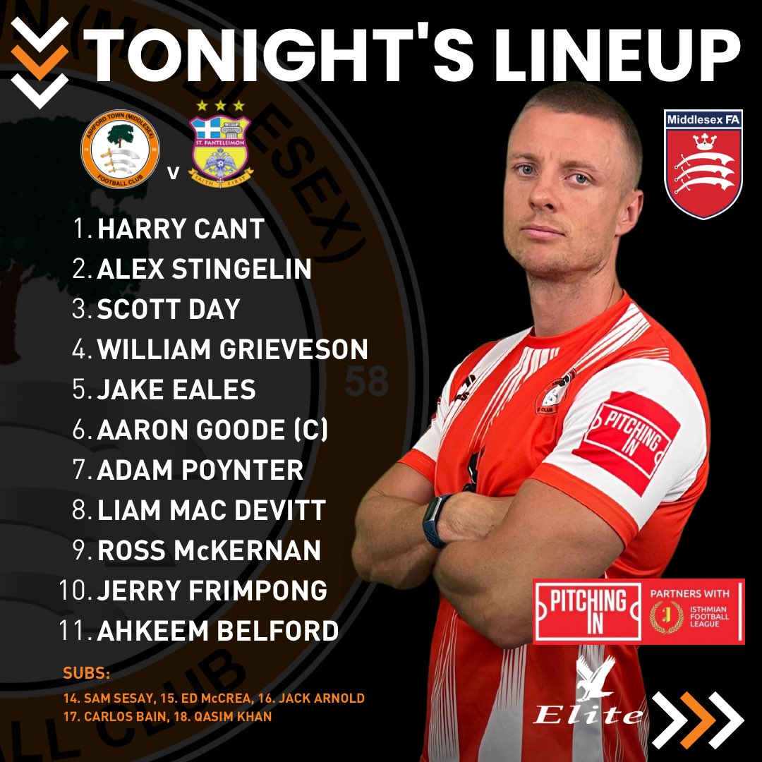 ashfordtownmx's tweet photo. Tonightβs Ashford lineup vs @StPanteleimonFC in the @middxfa Senior Charity Cup π
#ASHSTP #atfc https://t.co/hLNHUW4gTN