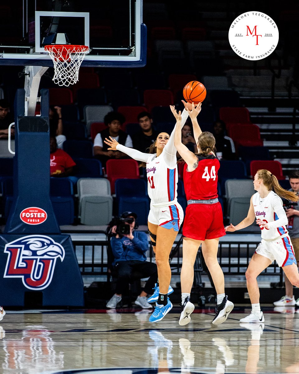 Shot Rejection 🙅‍♀️

Defensive Play/Picture of the Game presented by Mallori Teegarden (<a href="/StateFarm/">State Farm</a>)