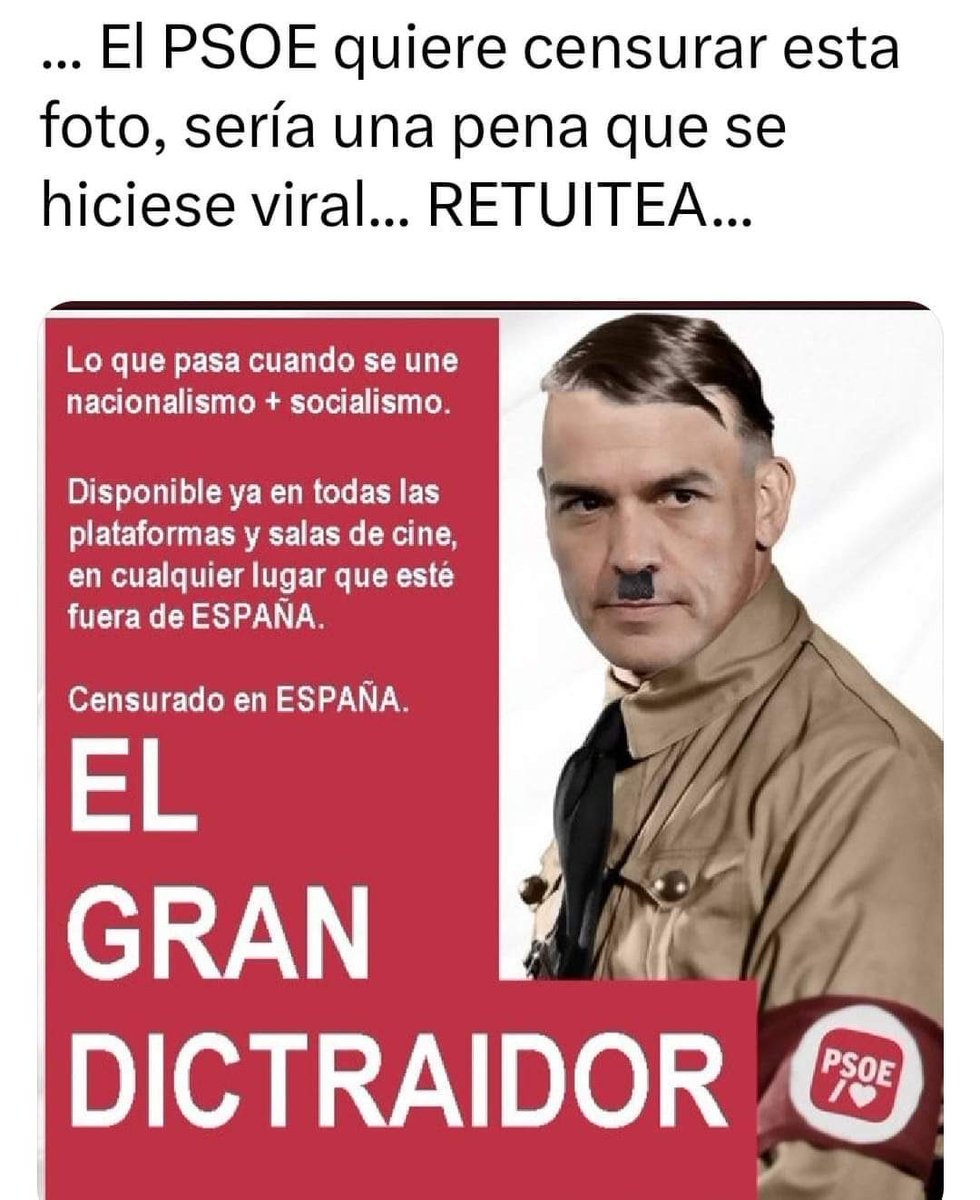 OlgaPatriaVOX's tweet photo. https://t.co/RDiALBBo9R