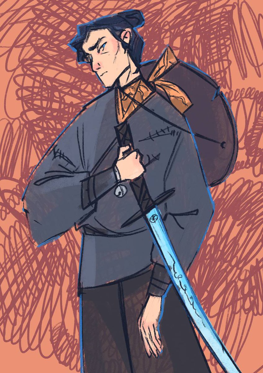 zuckermud's tweet photo. #BlueEyeSamurai #Fanart #Mizu #Akemi #Taigen https://t.co/4mMUO8t645
