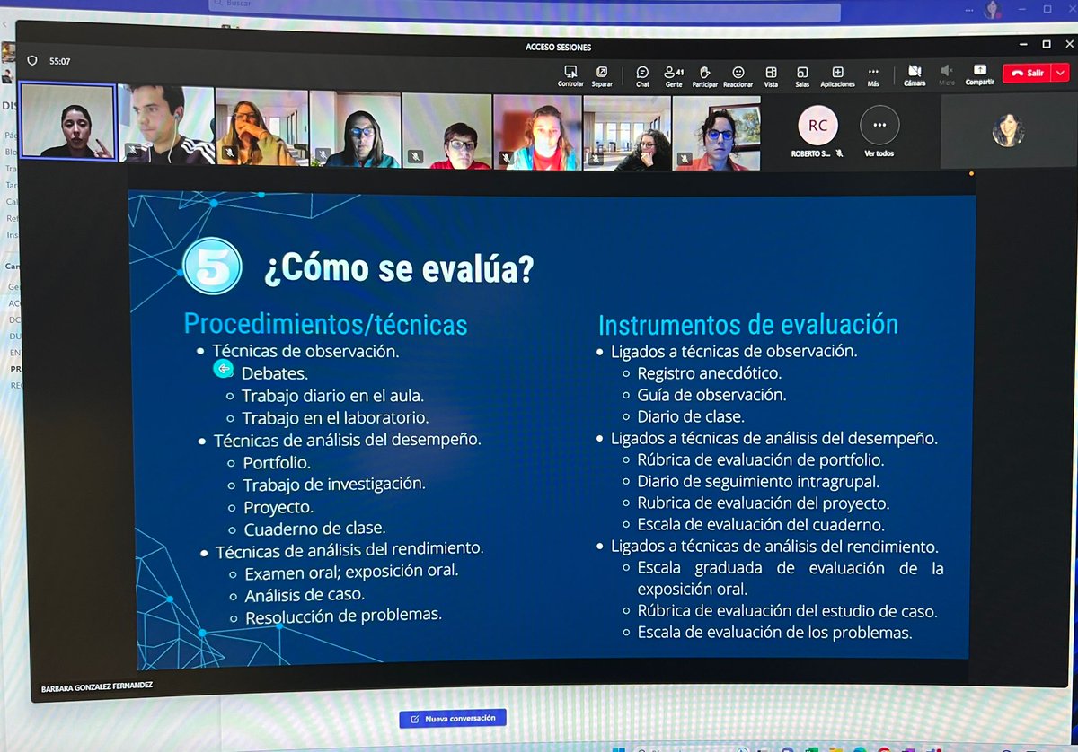 cfiemiranda's tweet photo. 📝 Recursos e instrumentos para evaluar las situaciones de aprendizaje, qué, cómo, cuándo y con qué evaluar.

👩🏻‍💻 en la cuarta sesión del curso 'Diseño de situaciones de aprendizaje con herramientas TICA', grupo 2, con @KleinBarbaraa 

#tiCyL
#formaciónCyL https://t.co/Mb2MWW5xnR