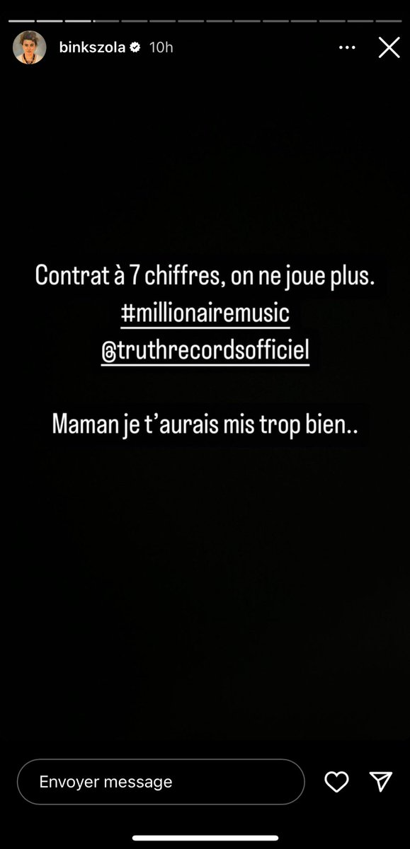 RapAtlas_'s tweet photo. La story de Zola mdrr je crois bien qu’il vient de mettre à l’abri toute sa descendance https://t.co/Y3UATwe5LT