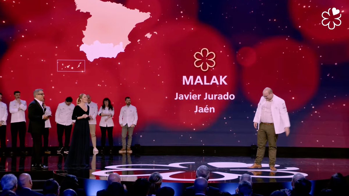 HoraJaen's tweet photo. 🔴#URGENTE | Malak, Radis y Vandelvira las TRES nuevas Estrellas Michelin para la provincia de #Jaén. https://t.co/ihvB9mubPe
