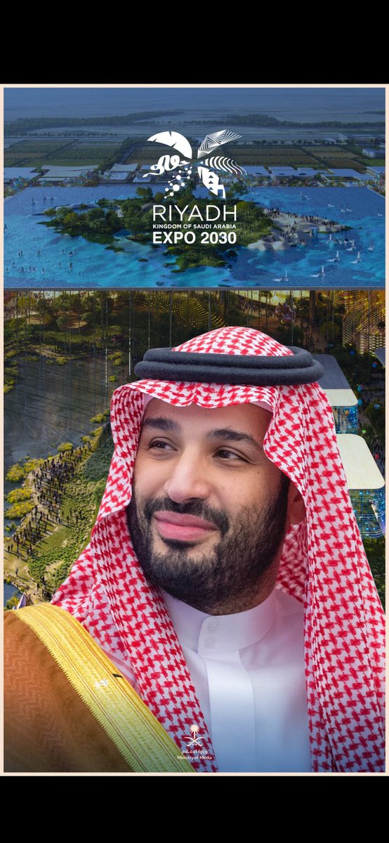mkhethlain's tweet photo. نبارك لسيدي #خادم_الحرمين_الشريفين
وسيدي #ولي_العهد حفظهم الله ولنا جميعاً بفوز المملكة بتنظيم #اكسبو_السعودية2030 https://t.co/DZCgjpljTv