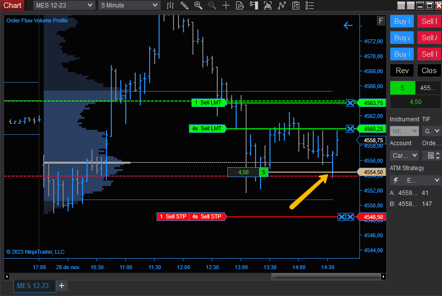 TRADINGCAPITAL2's tweet photo. Mismo patrón + paciencia = el precio paga (GEXBOT posición de compra importante).

Únete al servicio de #Copytrader 
Link: https://t.co/ck5HN0led6... 

#volumenprofile #trading #gexbot #sp500 #marketprofile #orderflow #profileorderflow #COPYTRADE #uprofit #copytrading https://t.co/8Xwyg5KXs8
