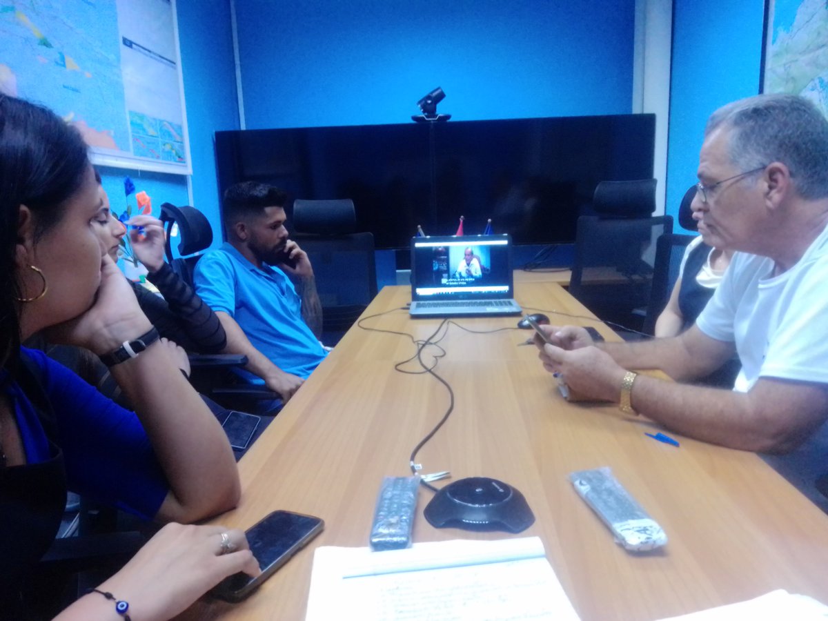 Hoy el CB de la UJC DTAR se reúne para dialogar sobre las nuevas proyecciones para el año 2024 y reafirmar nuestro compromiso con la Revolución. Invitado @JesusEr05348909 Sec Gral Buró del PCC
<a href="/NapolesYury/">Yury Vargas Nápoles</a> 
<a href="/AlexanderBacal1/">Alexander Bacallao Rodriguez</a> 
<a href="/LeidyArtemisa/">LeidyARTEMISA</a>