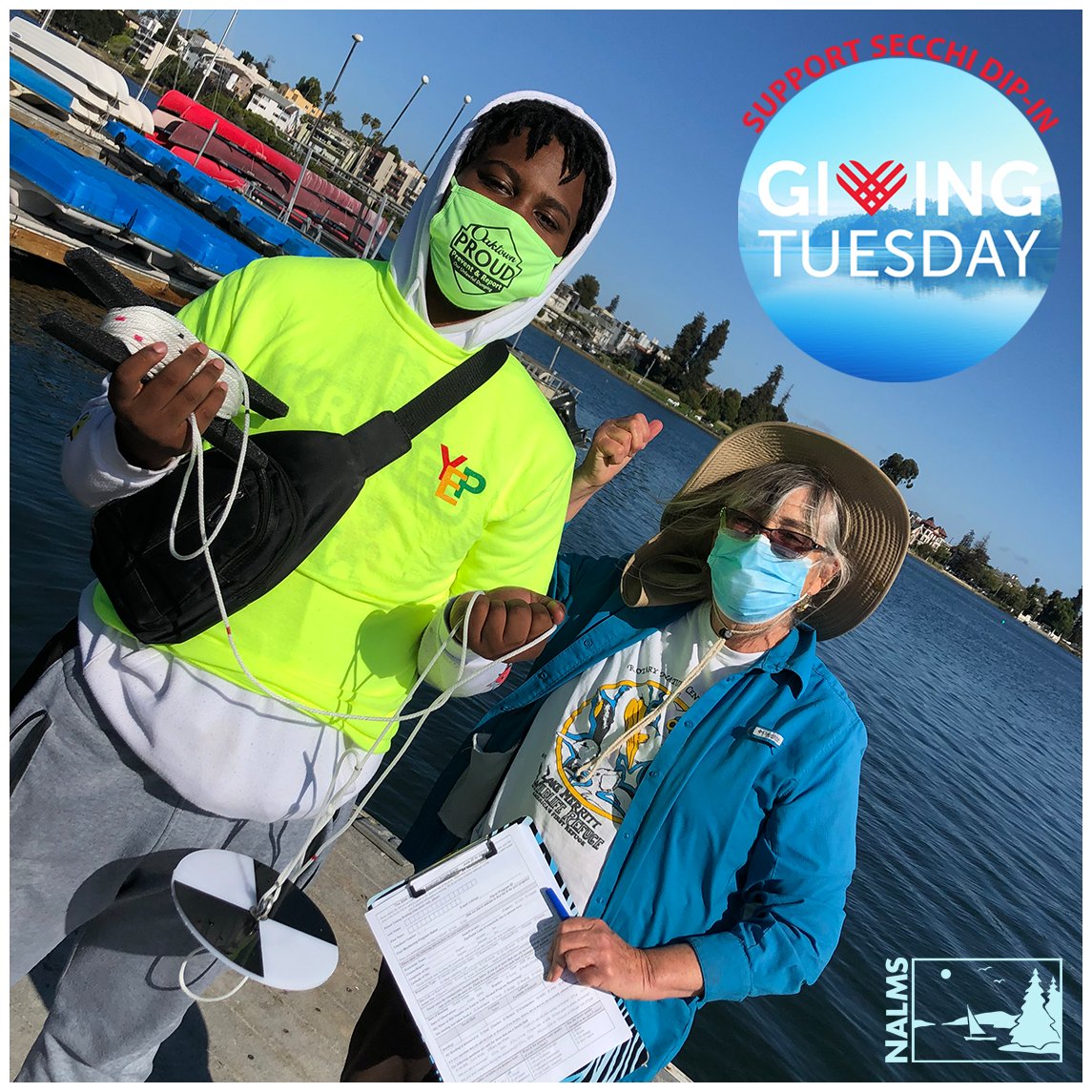 NALMStweets's tweet image. Support the Dr. Robert Carlson Secchi Dip-In Fund this #GivingTuesday! The @SecchiDipIn is a powerful demonstration of the potential of volunteer monitors to gather environmentally important information on our lakes, rivers, and estuaries. nalms.org/donate-to-nalm…