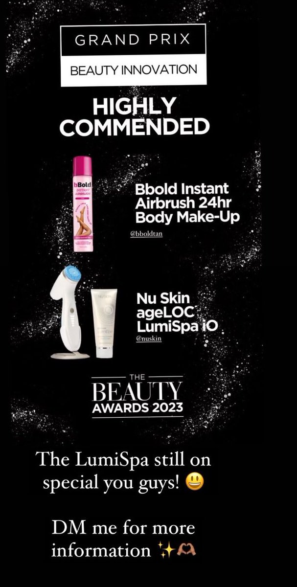 Zeenat_Dollie's tweet image. LumiSpa still available #LumiSpa ✨