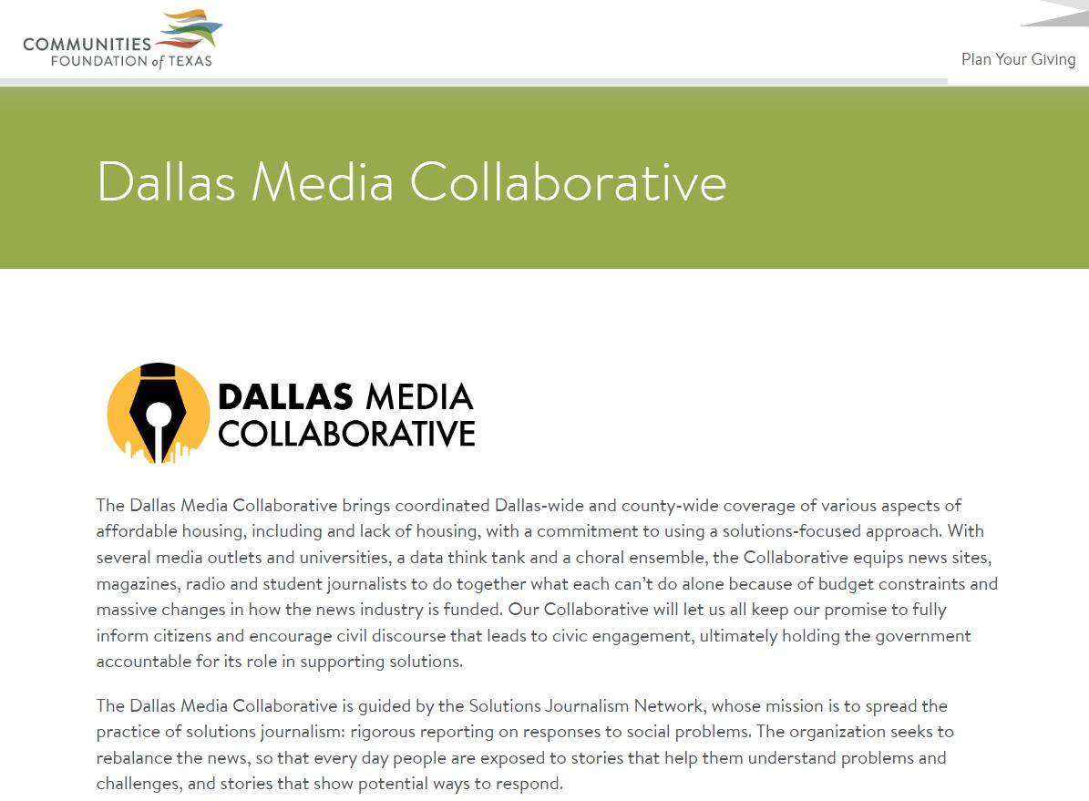 Dallas Media Collaborative tweet media