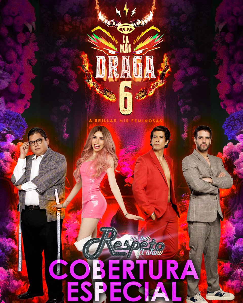 ¡Hoy! Cobertura especial durante la final de #LaMasDraga 6. 🔥💋

A partir de las 7 PM haremos esta especial transmisión a través del canal de YouTube de <a href="/Lamasdraga/">La Más Draga</a>. 👑💗