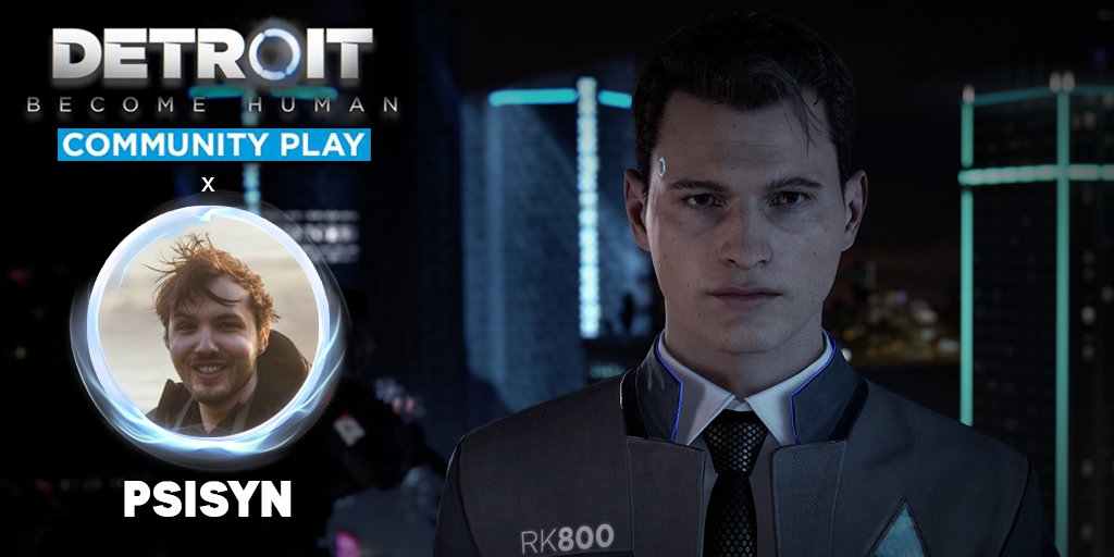 I'm live playing the award winning Detroit: Become Human! @Quantic_Dream's alternative (hopefully) 2038 image of Detroit is currently 60% off and I am giving away some copies on stream! 🔴Live here: psi.gg 🤖Check out the game here: lurk.ly/f8emu1 #ad