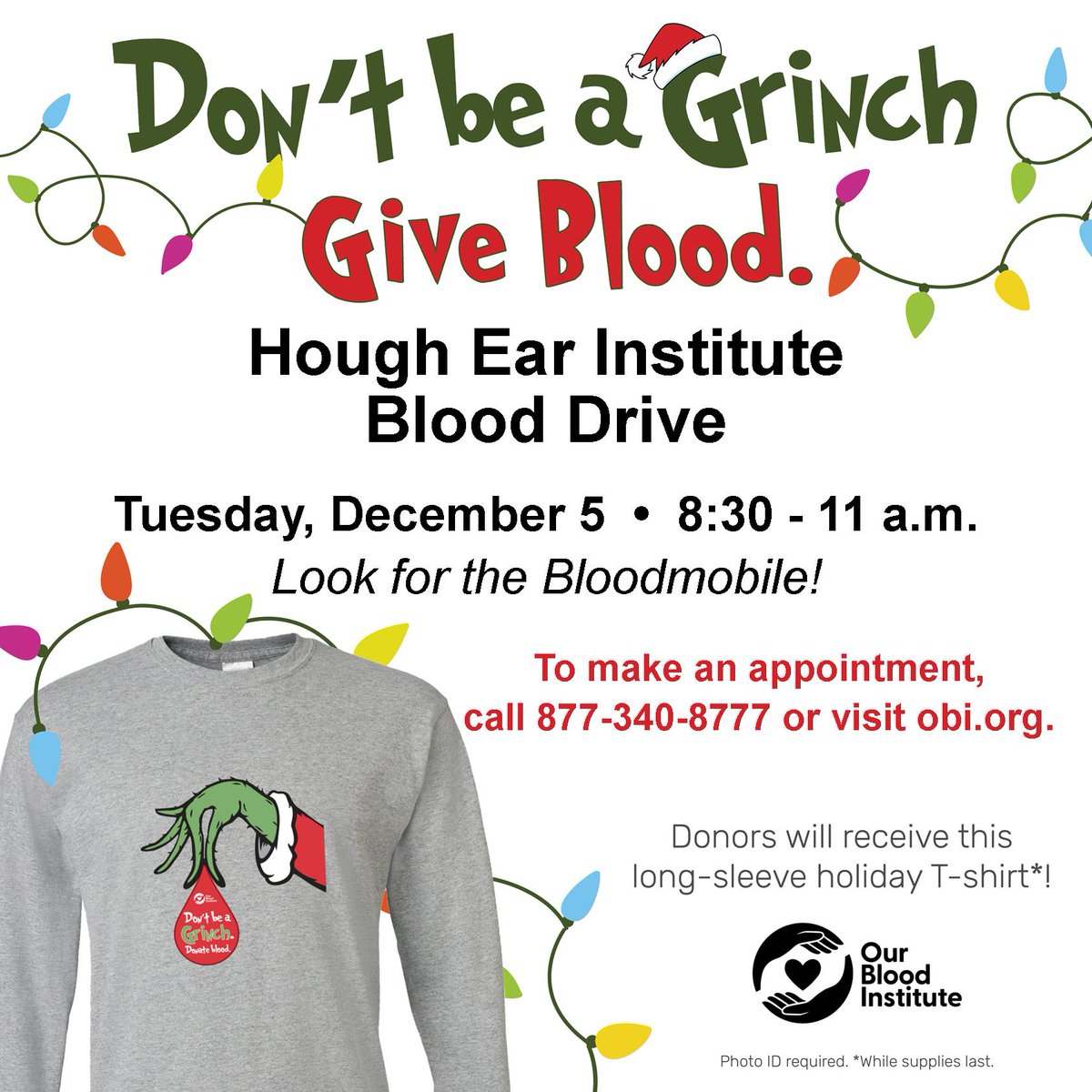 HoughEar's tweet photo. Join us as we give back this holiday season! https://t.co/3dyg2SbjQt