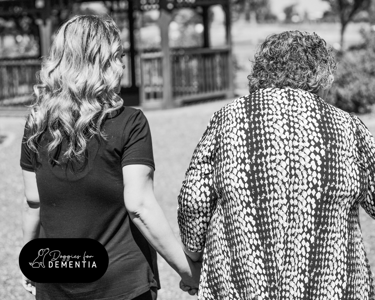 Clicks of time, frozen in a frame,
   Memories dance, whispering names.
   Dementia's touch may dim the day,
   But photographs etch love's display.  CD

Huge THANKS to @Kealinbransonphotography our board member and photographer! ❤️ doggiesfordementia.org