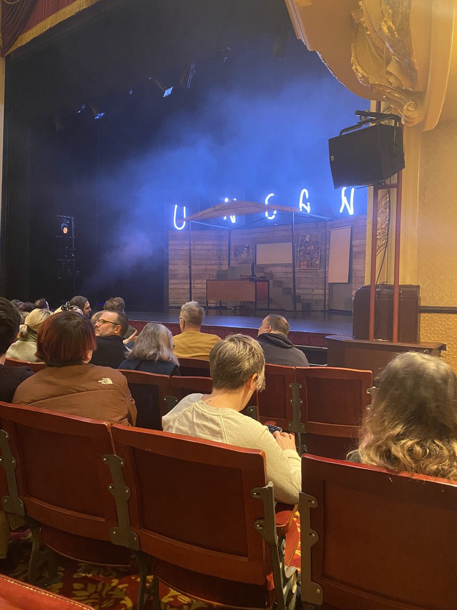 Tonight in the @DarlingtonHipp to see the @uncannypodlive