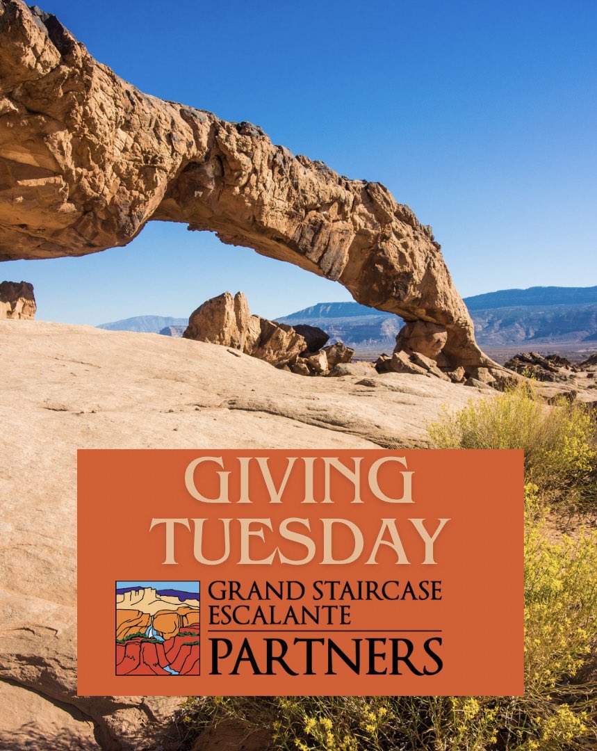 This #GivingTuesday we invite you to become an Arch Builder to honor the past and safeguard the future of Grand Staircase-Escalante National Monument. 
form-renderer-app.donorperfect.io/give/grand-sta…